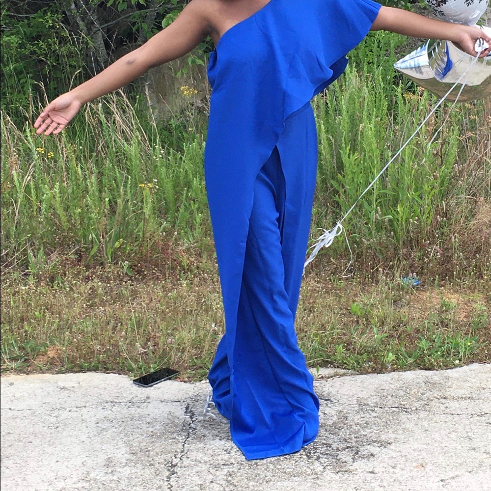 Blue romper